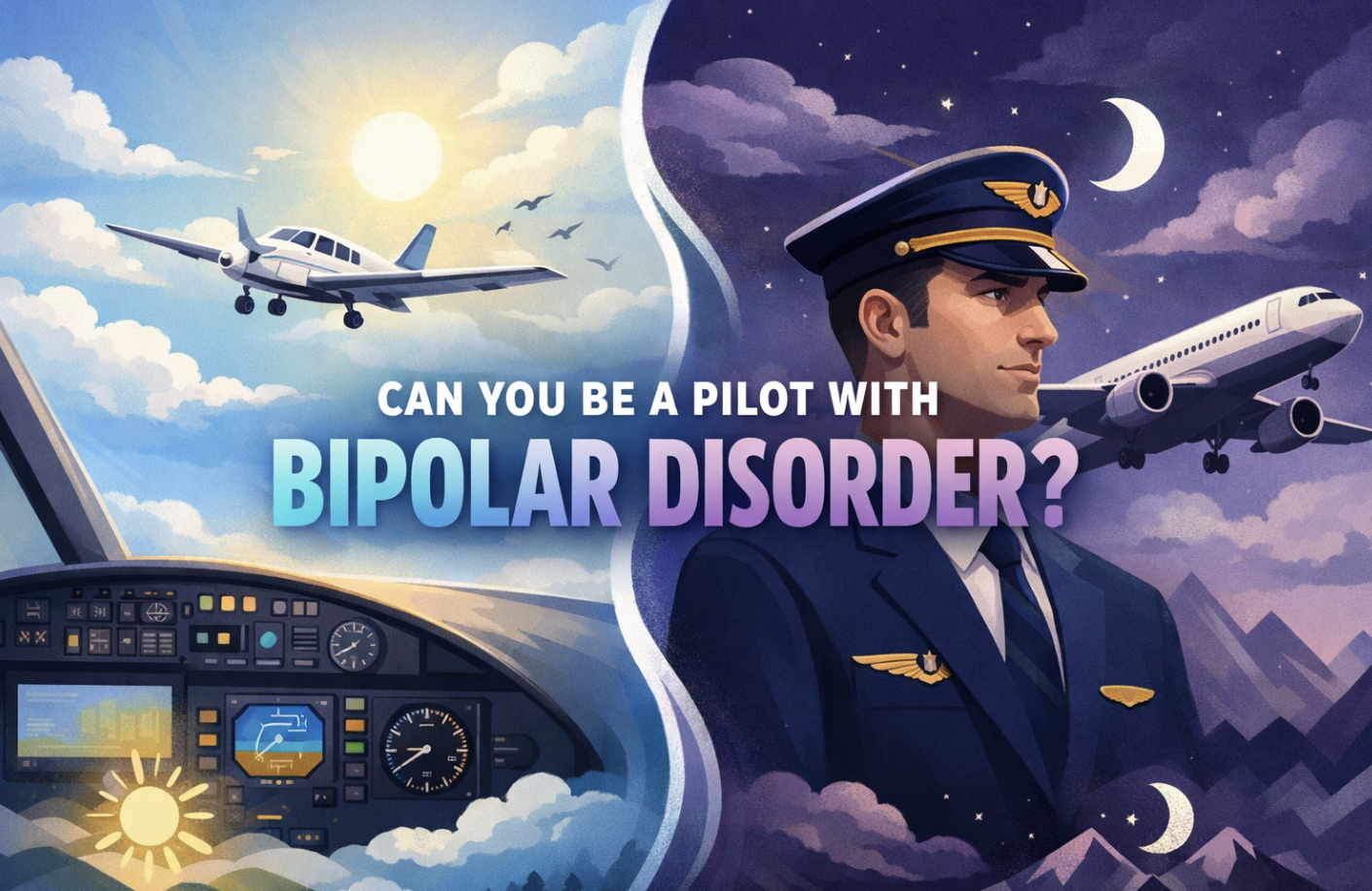 Can You Be a Pilot If You Have Bipolar Disorder? (Private & Commercial Explained)